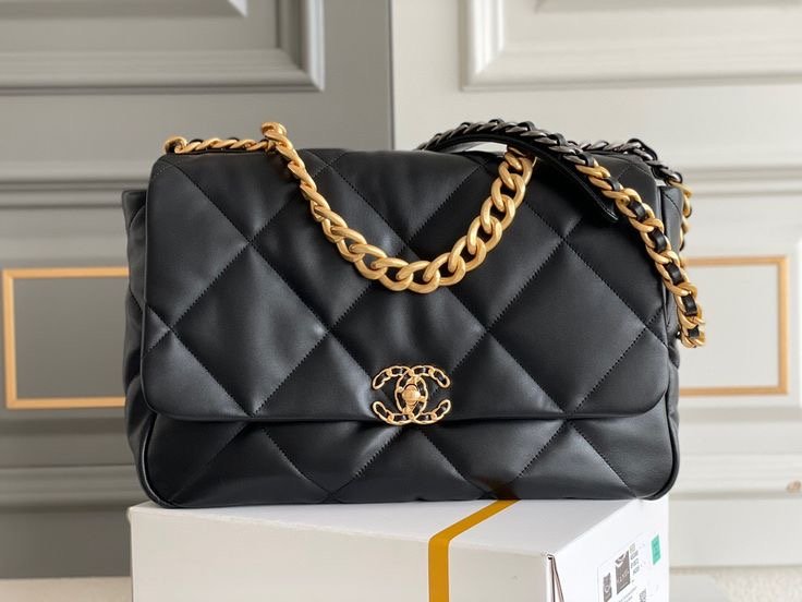 High Replica Chanel Cf Perfect 19 Black Handbag photo review