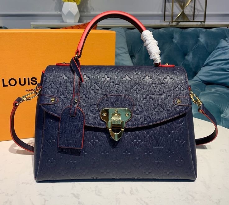 Replica Louis Vuitton Georges MM Bag Monogram Empreinte M53945 BLV570 photo review