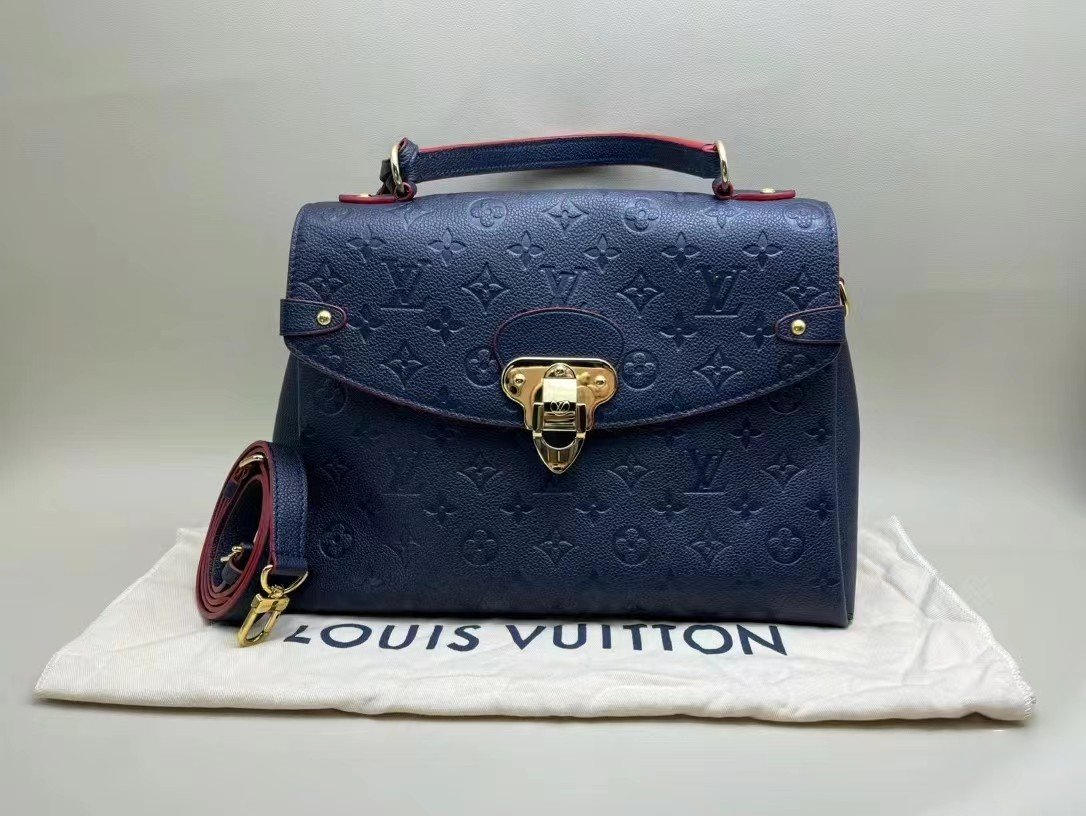 Replica Louis Vuitton Georges MM Bag Monogram Empreinte M53945 BLV570 photo review