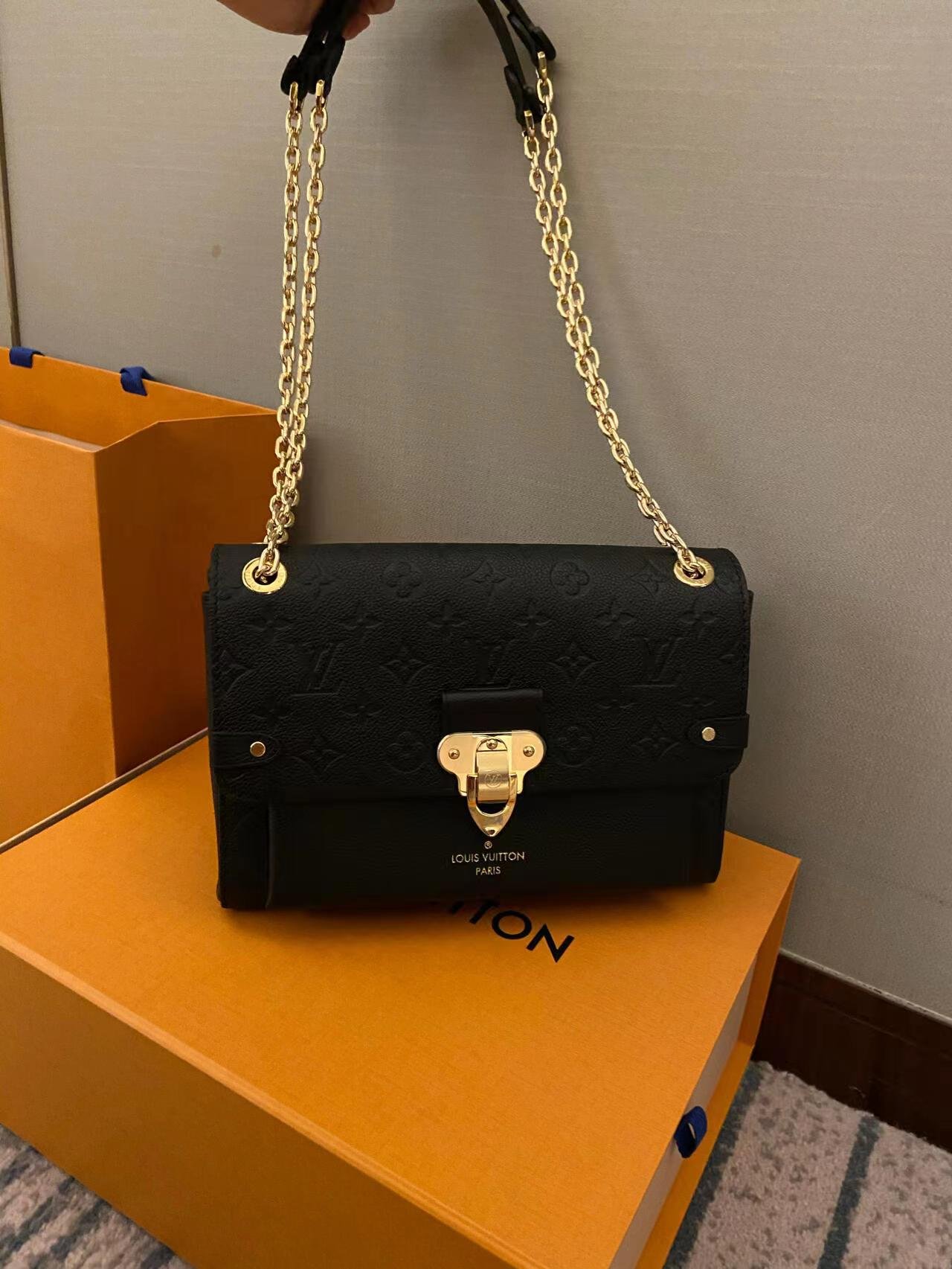 Replica Louis Vuitton Vavin PM Bag Monogram Empreinte M44151 BLV578 photo review